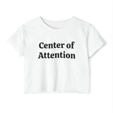 Center of Attention Crop Top