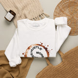 More Coffee Less Hustle Coffee Ring Crewneck Sweatshirt