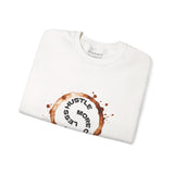 More Coffee Less Hustle Coffee Ring Crewneck Sweatshirt