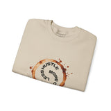 More Coffee Less Hustle Coffee Ring Crewneck Sweatshirt