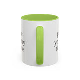 “Don’t Confuse Your Degree With My Years of Experience” Coffee Mug
