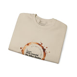 just PDFs Coffee Ring Crewneck Sweatshirt