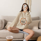 just PDFs Coffee Ring Crewneck Sweatshirt