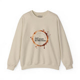 just PDFs Coffee Ring Crewneck Sweatshirt