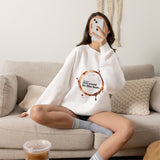 just PDFs Coffee Ring Crewneck Sweatshirt