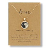 Gold Zodiac Sign Necklace