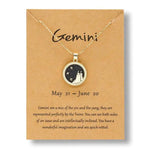 Gold Zodiac Sign Necklace