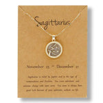 Gold Zodiac Sign Necklace