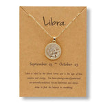 Gold Zodiac Sign Necklace