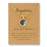 Gold Zodiac Sign Necklace