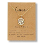 Gold Zodiac Sign Necklace