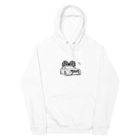 Camry Love Unisex eco raglan hoodie