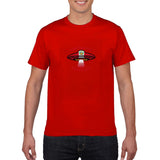 Alienigenas Peruan@s. Unisex Front Print T-shirt