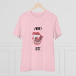 I won't bite Organic Unisex T-shirt