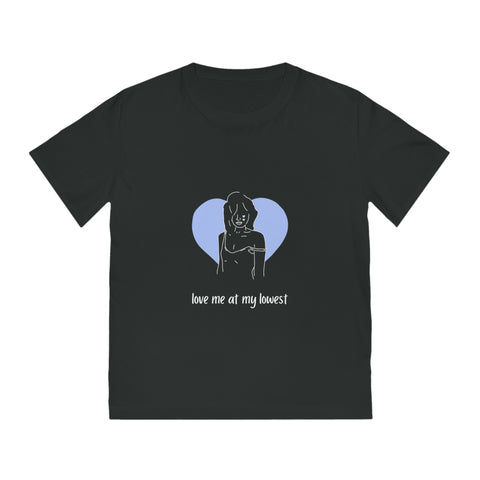 love me at my lowest Unisex Rocker T-Shirt