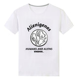 Alienigenas, Humans & Aliens Unidos. Unisex Front Print T-shirt