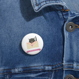 Smitten as a kitten Pin Buttons