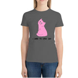 Cat- I want my space ship. Women's Cotton T-shirt