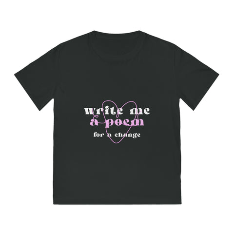 write me a poem... Unisex Rocker T-Shirt