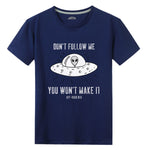 Off- road UFO. Unisex Front Print T-shirt