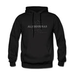 Alienígenas y las constelaciones. Men's French Terry Hoodie (small letters: @alienigenas_apparel)