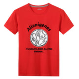 Alienigenas, Humans & Aliens Unidos. Unisex Front Print T-shirt