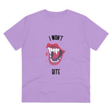 I won't bite Organic Unisex T-shirt