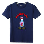 Valentine's Day. Unisex Front Print T-shirt