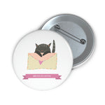 Smitten as a kitten Pin Buttons