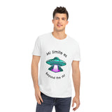 Mi limite es beyond the sky Unisex Rocker T-Shirt