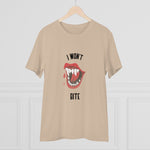 I won't bite Organic Unisex T-shirt