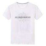 Alienígenas y las Constelaciones. .Unisex Front Print T-shirt (small letters: @alienigenas_apparel)