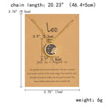 Gold Zodiac Sign Necklace