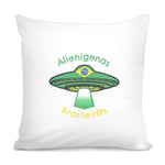 Alienigenas Brasileiros. Square Pillowcase