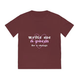 write me a poem... Unisex Rocker T-Shirt