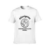 Alienígenas, Humans and Aliens Unidos... Women's Cotton T-shirt