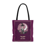 not your witch Tote Bag