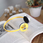 Biggdesign Cats Yellow Headphone ,  Yellow Color , Cat Design ,  Noise Reduction