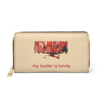 lucifer is lonely Zipper Wallet