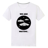 Spaceships. Unisex Front Print T-shirt