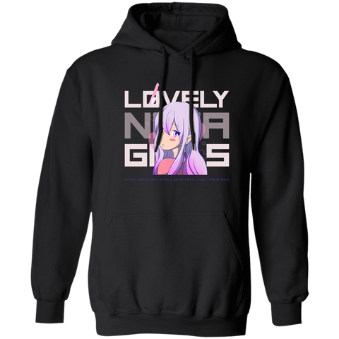 Lovely Ninja Girls Pullover Hoodie