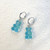 Cute Acrylic Gummy Bear Dangle Earrings