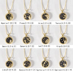 Gold Zodiac Sign Necklace