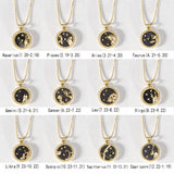 Gold Zodiac Sign Necklace