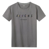 Aliens everywhere... Unisex Front Print T-shirt