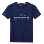 Alienigenas. Unisex Front Print T-shirt