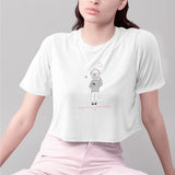 just keep dreaming Cropped T-shirt