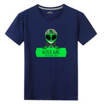 Alienish. Unisex Front Print T-shirt