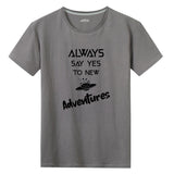 New Adventures. Unisex Front Print T-shirt