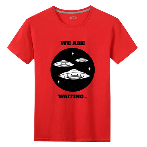 Spaceships. Unisex Front Print T-shirt